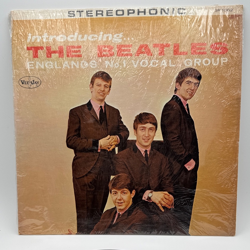 The Beatles Vinyl Record - Classic Black